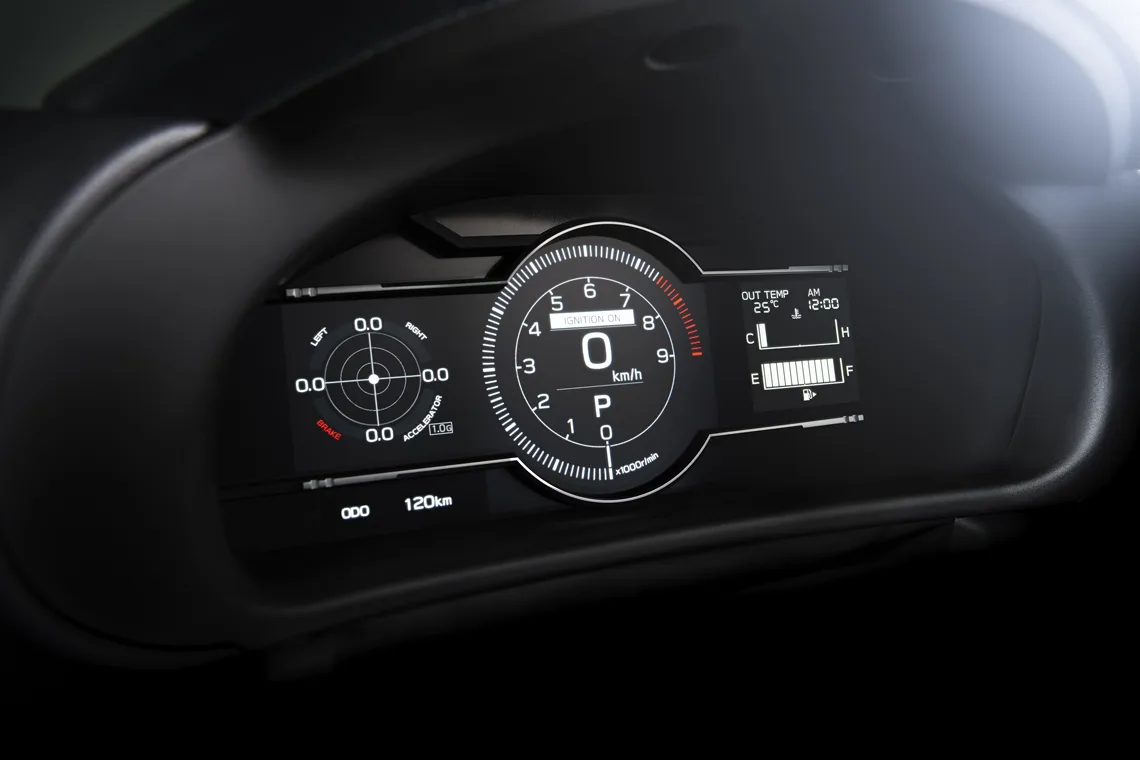 Sporty Combination Meter