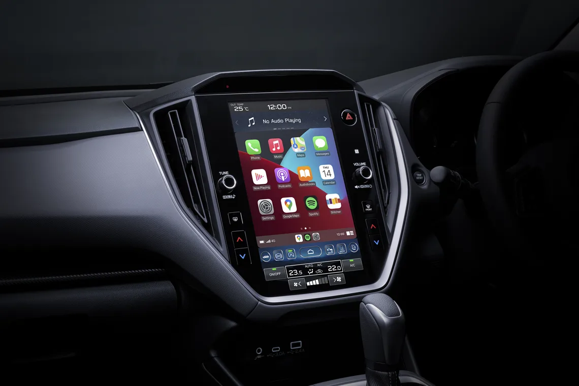 11.6-inch Centre Display